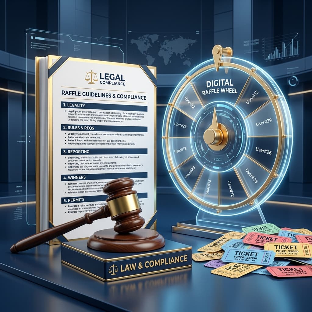 Raffle Drawing Rules and Compliance: How to Run a Legal and Transparent Online Raffle